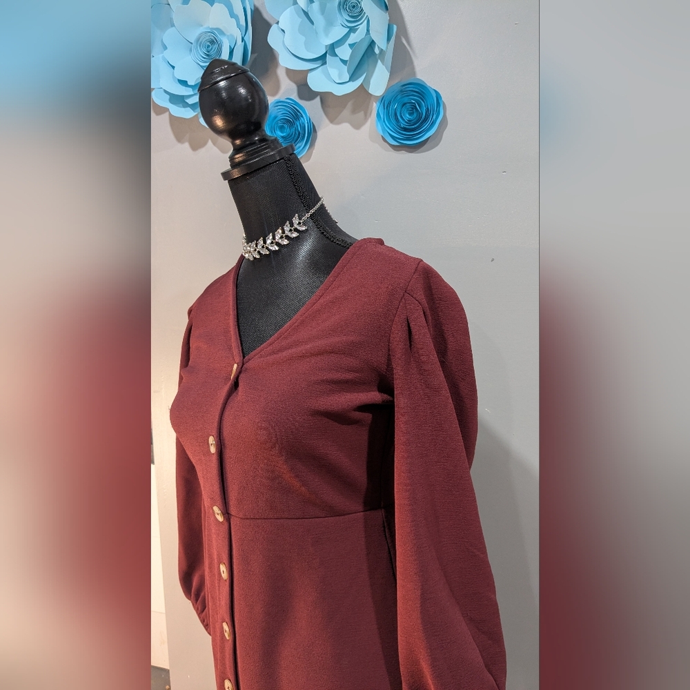 Madewell Texture & Thread Button-Down Dress - image 4